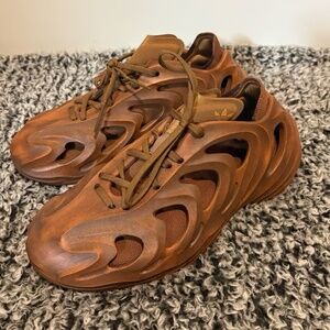 Adidas adiFOM Q Cosmic Way Runners Mars Men's Brown Sneakers Shoes Size 9.5